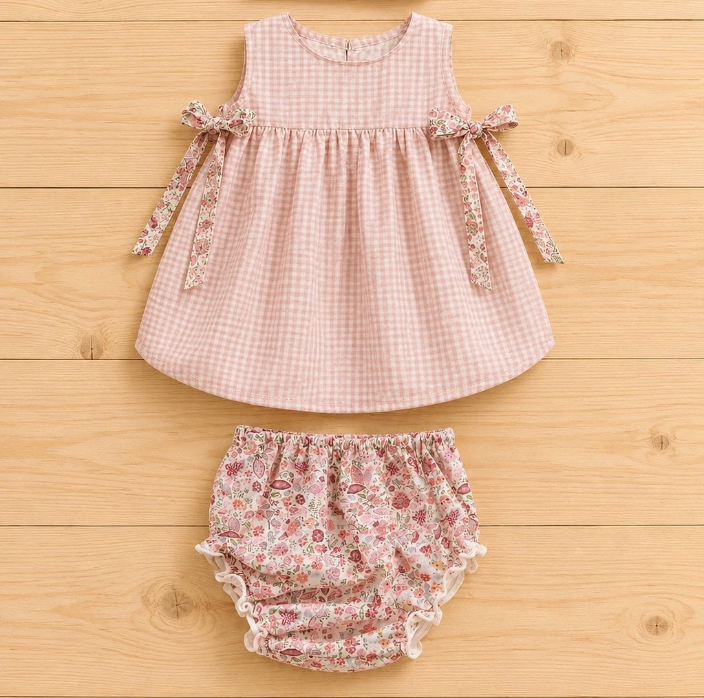 Vestido y Braguita Tropik Rosa