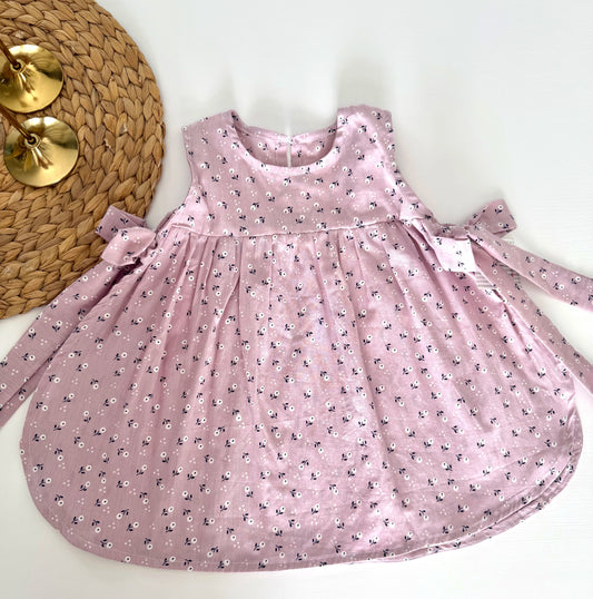 Vestido Escapulario Malva