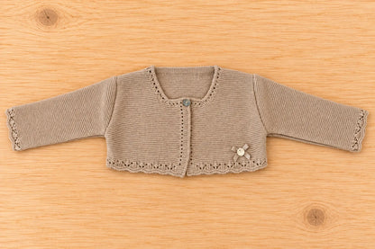 Rebeca corta - Beige