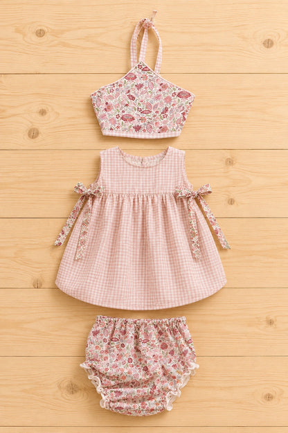 Vestido y Braguita Tropik Rosa