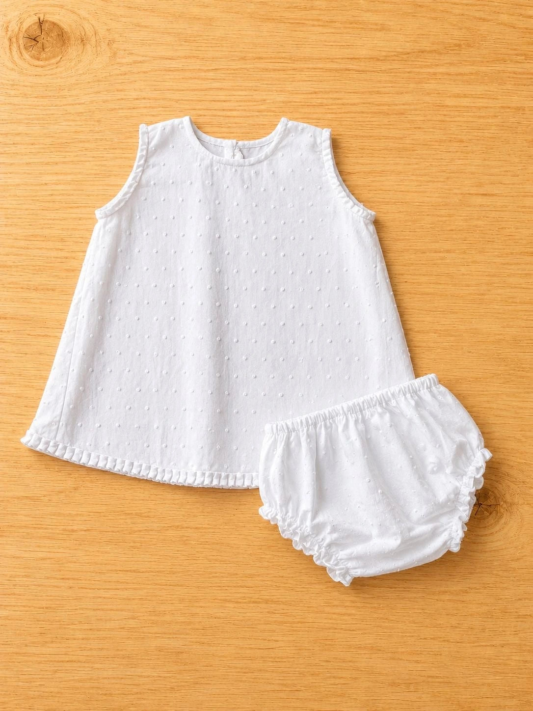 Vestido y Braguita Plumeti