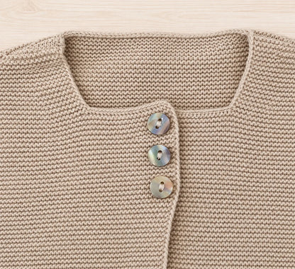 Rebeca larga - Beige