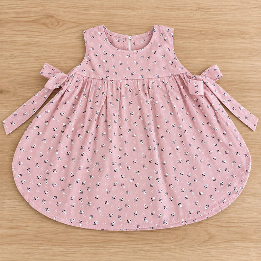 Vestido Escapulario Malva